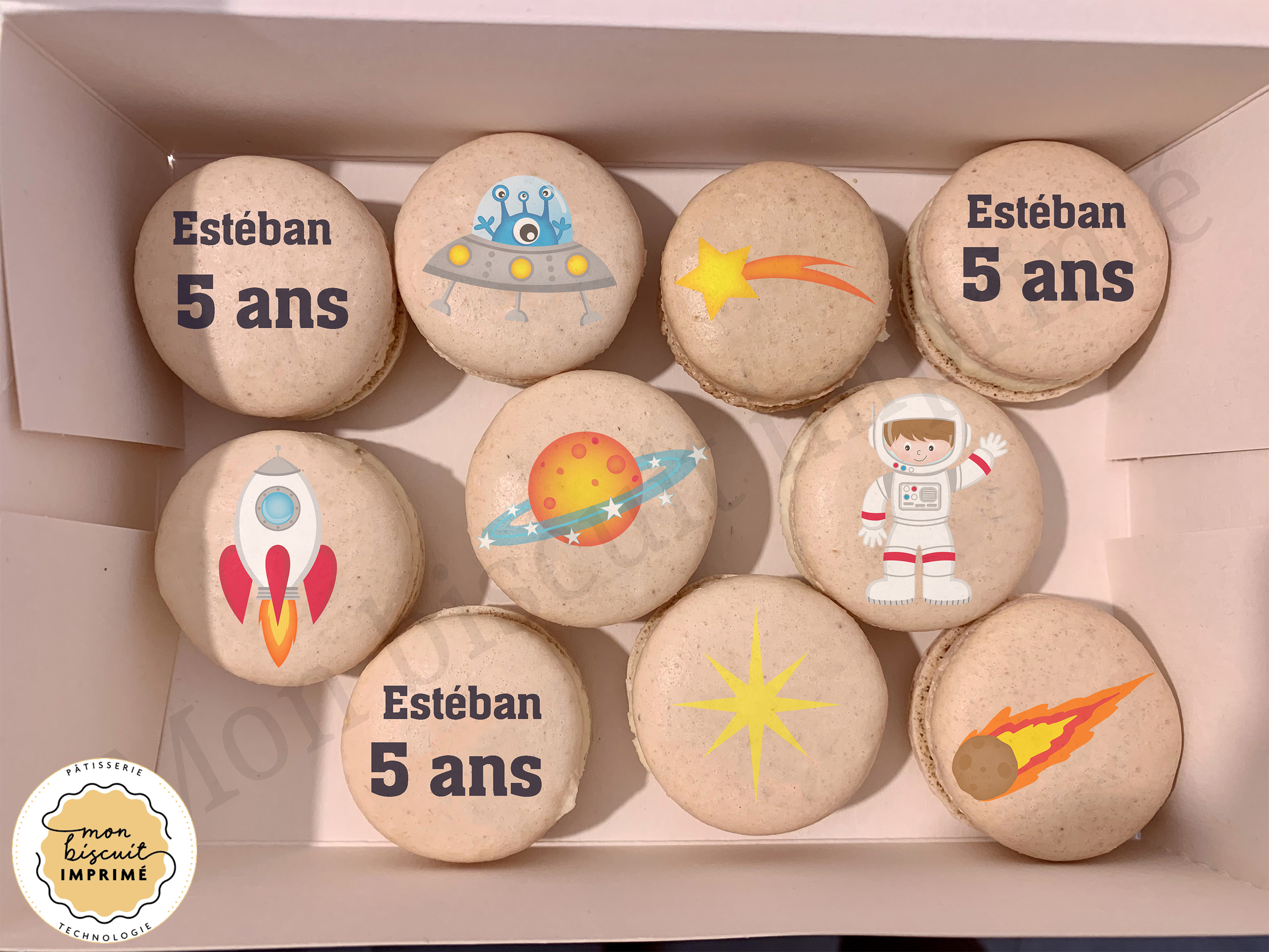 les Biscui'rons- biscuits personnalisés - Planet Macarons