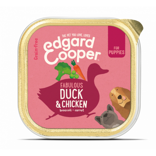 edgard-cooper-canard-poulet-avec-brocoli-carotte-et-citrouille-150g