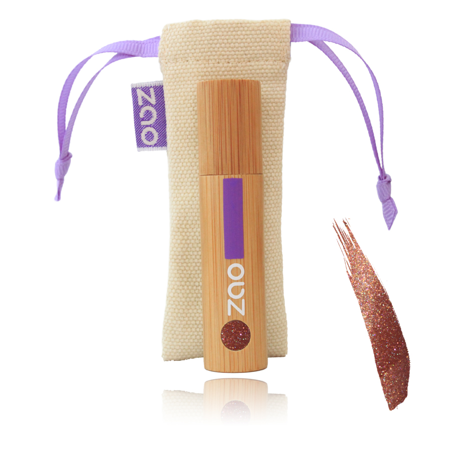 Doux Good - Zao make-up- Vernis à lèvres - brun rosé nacré 033
