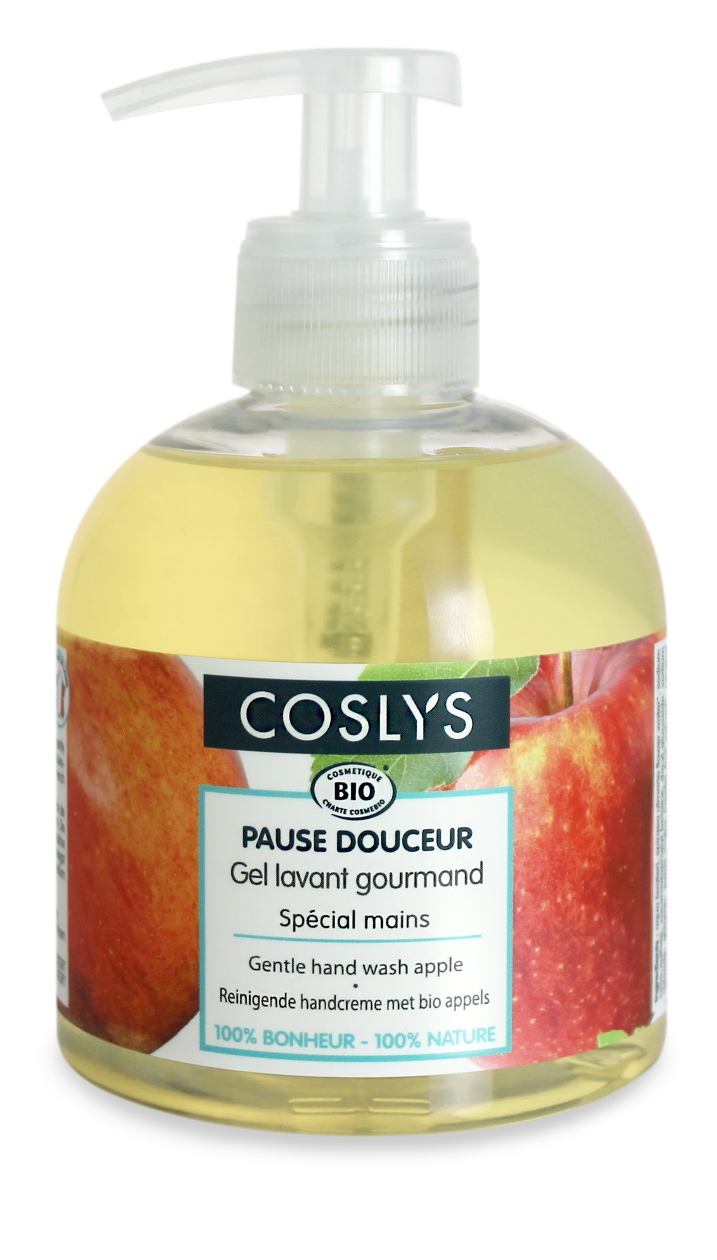 Coslys-Pause douceur-Crème Lavante Mains à la pomme 300ml