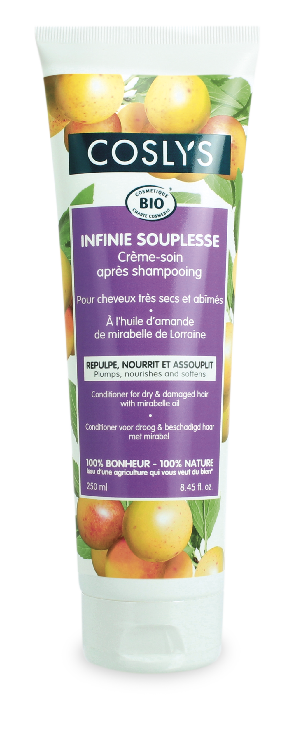 Coslys-Apres shampoing cheveux sec 250ml
