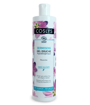 Coslys-Dermosens-gel-douche-mauve-bio-sans sulfate