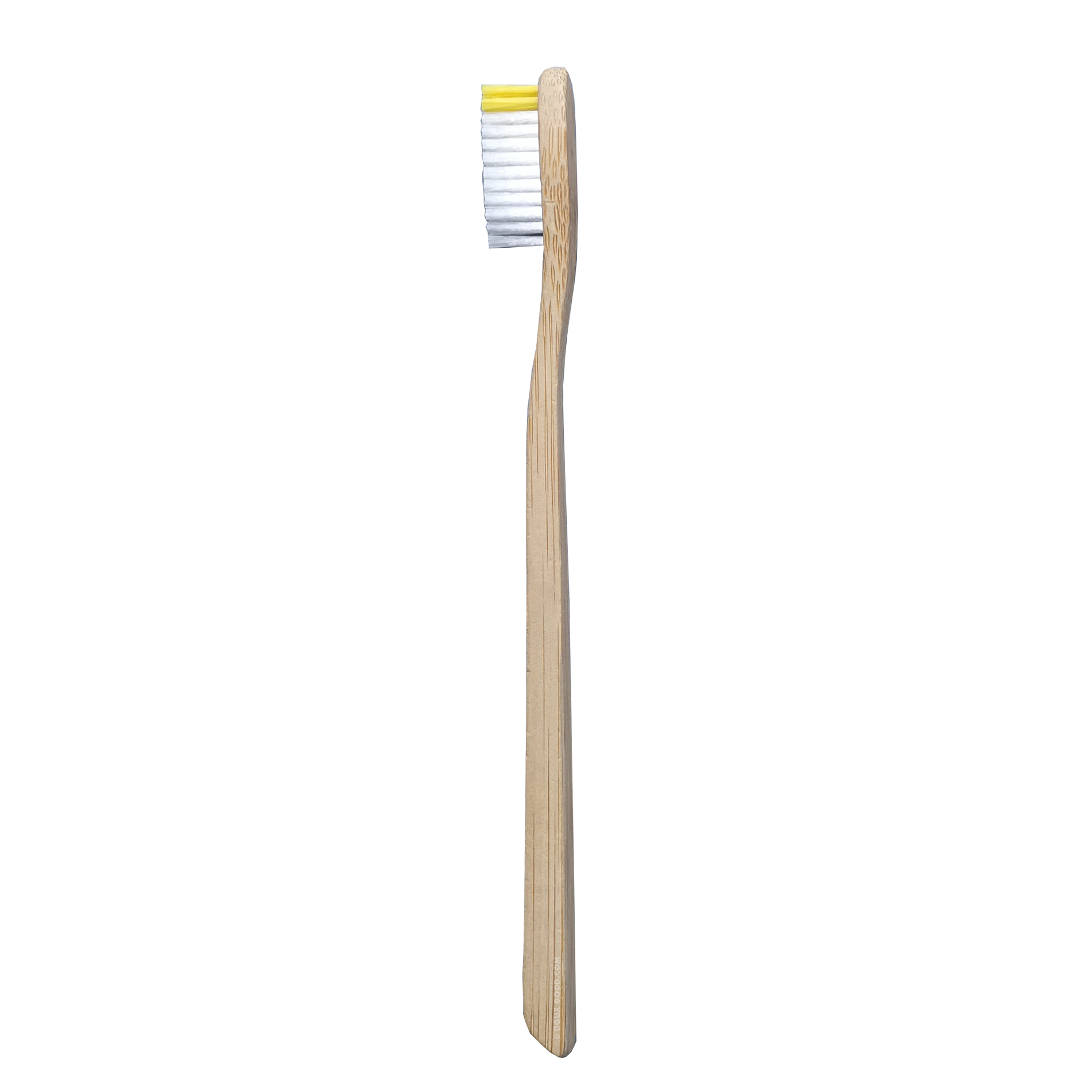 My Boo Company - brosse à dents en bambou - Adulte souple - jaune
