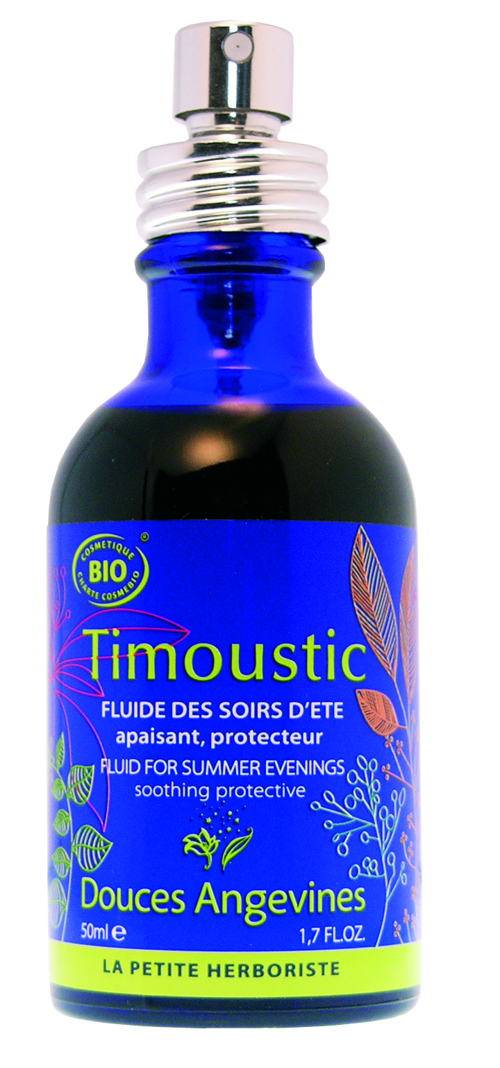 Doux Good - Douces angevines - Timoustic, fluide protecteur et reparateur contre les piqures de moustiques et insectes