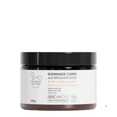 Gommage corps bio Clémence et Vivien
