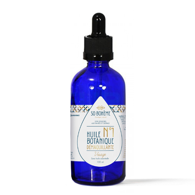 So Bohème - Huile démaquillante bio n°1 - flacon100 ml