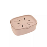 Boite à savon Minimaliste - Rose poudrée