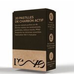 Pastilles de charbon actif français