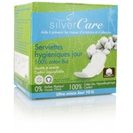 Serviette hygiénique en coton bio - Ultra-fine Jour - Silvercare