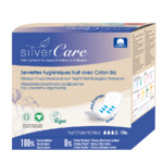 Serviette hygiénique en coton bio - Fine Nuit - Silvercare