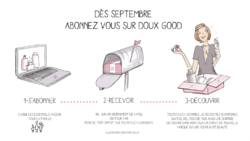 Des septembre, abonnez-vous sur Doux Good