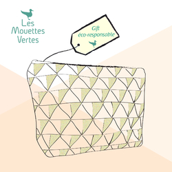 Les Mouettes Vertes - accessoires beauté en coton bio certifié GOTS - sur Doux Good