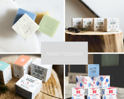 Atelier Populaire - savon saponifié à froid made in Paris sur Doux Good