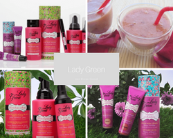 Lady Green - cosmétiques bio pour peaux jeunes sur Doux Good