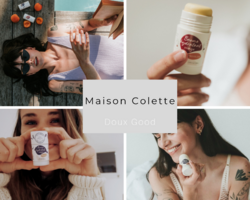 Maison Colette cosmétiques sur Doux Good