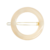 Barette ronde Ivoire Bachca