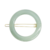 Barette ronde Vert d'eau bachca