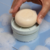 Boite à savon ronde Mignonne Gris Bleuté MAMIK