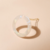 Barrette ronde Nacre Bachca