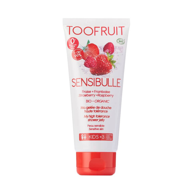 Gelée de douche enfant TooFruit Fraise Framboise - Le Coin Des Naturelles