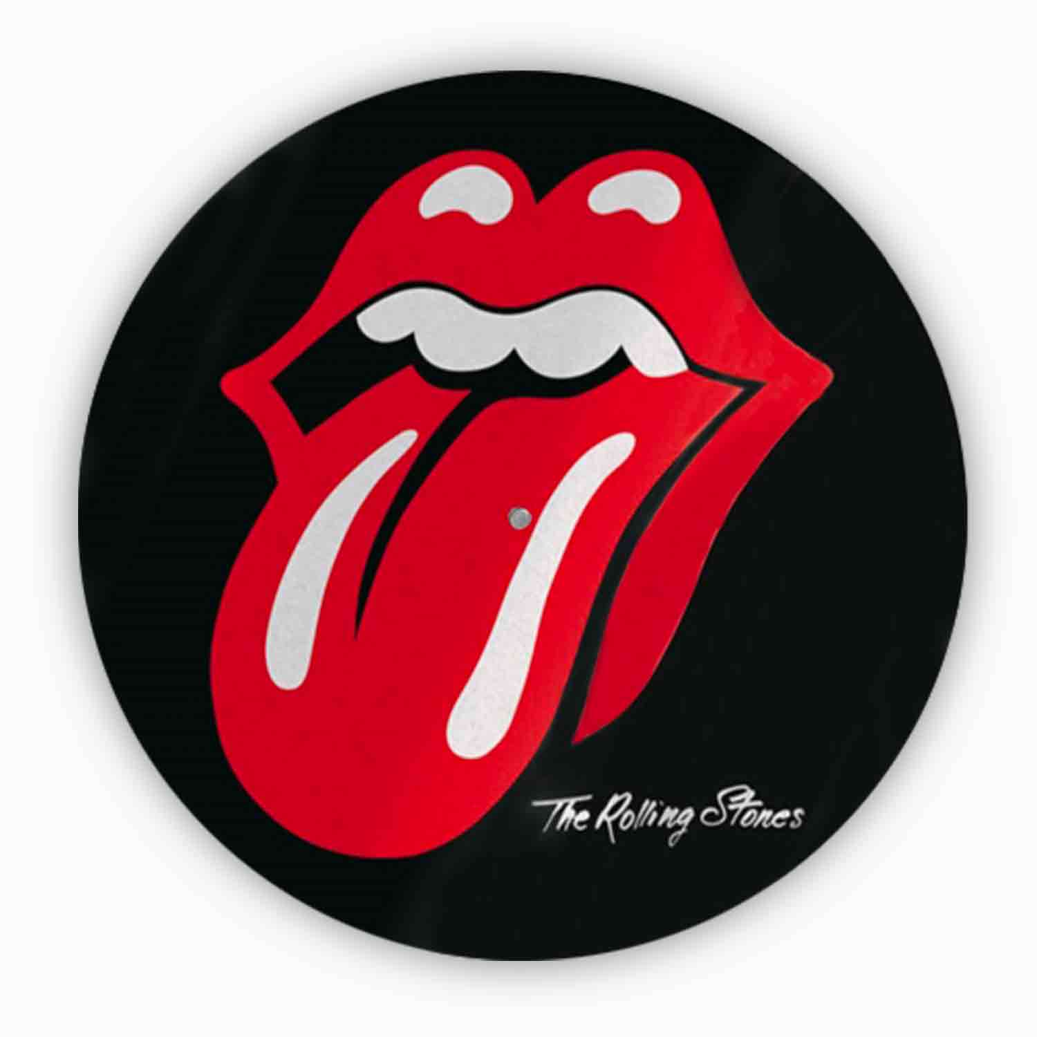 Feutrine - Slipmat The Rolling Stones Logo (Feutrine platine vinyle)