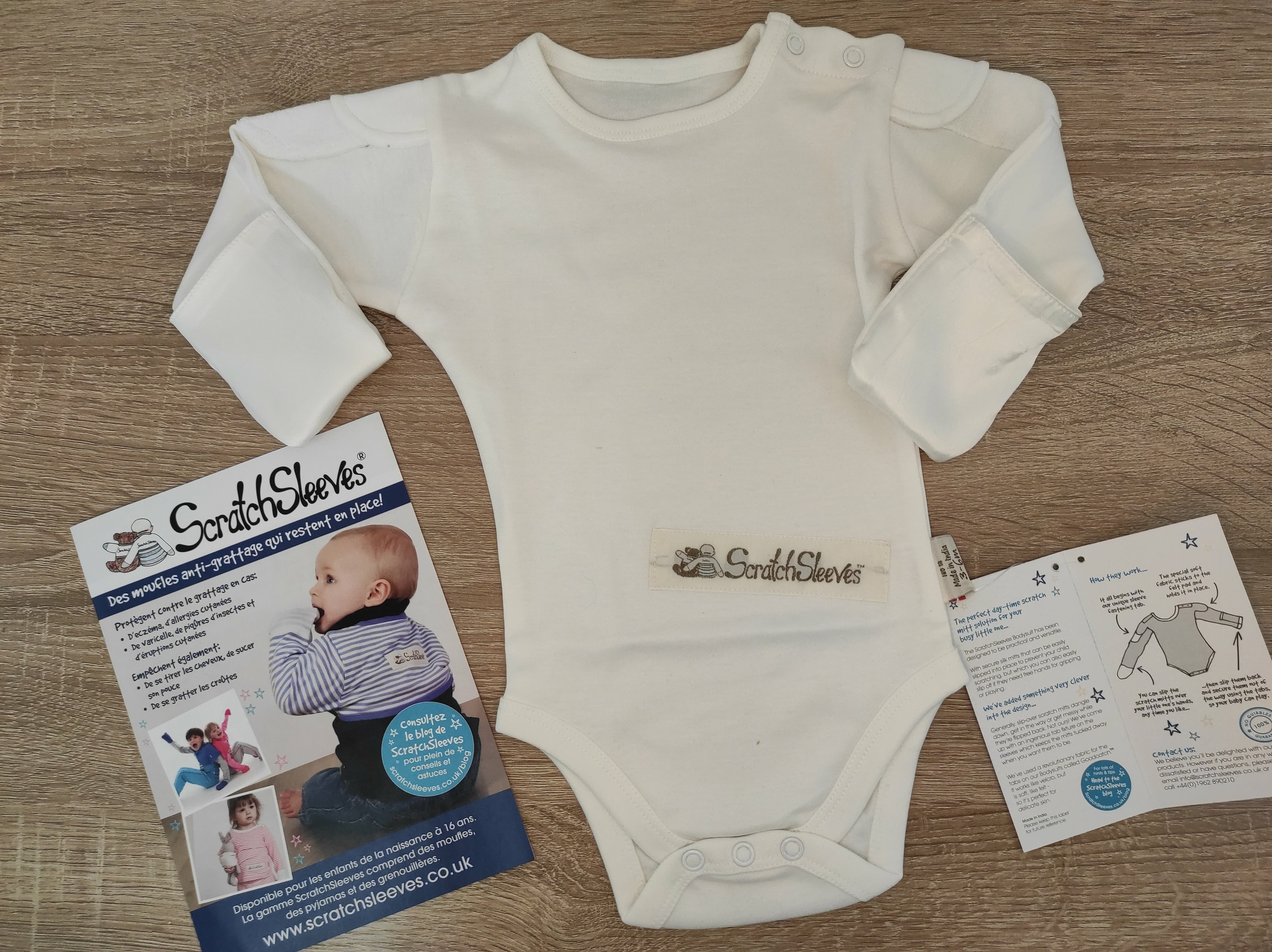 ScratchSleeves Moufles anti-grattage pour bébés et tout-petits 