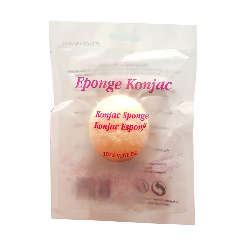 Eponge Konjac 100% végétale