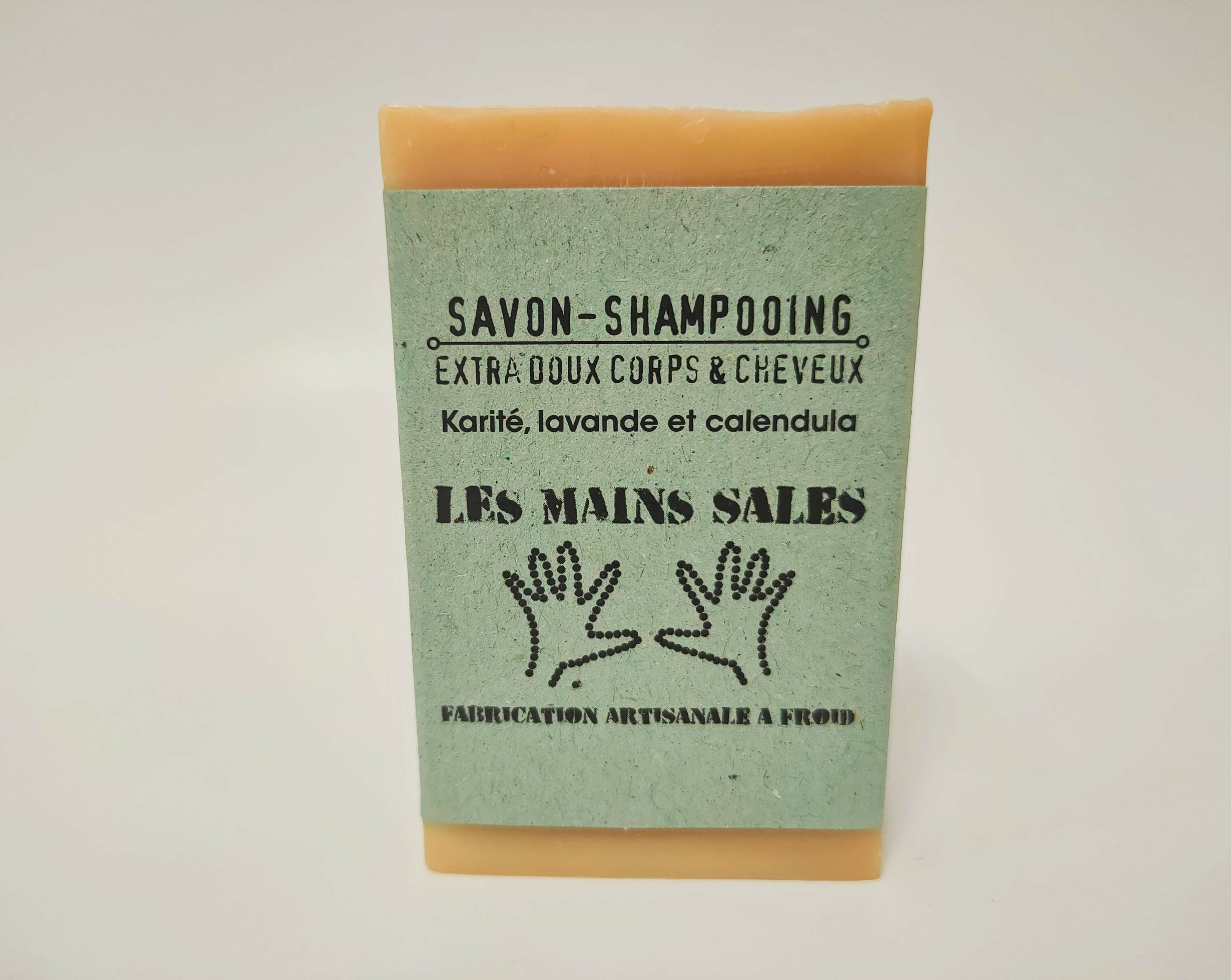 shampoing solide savon cuir chevelu sensible