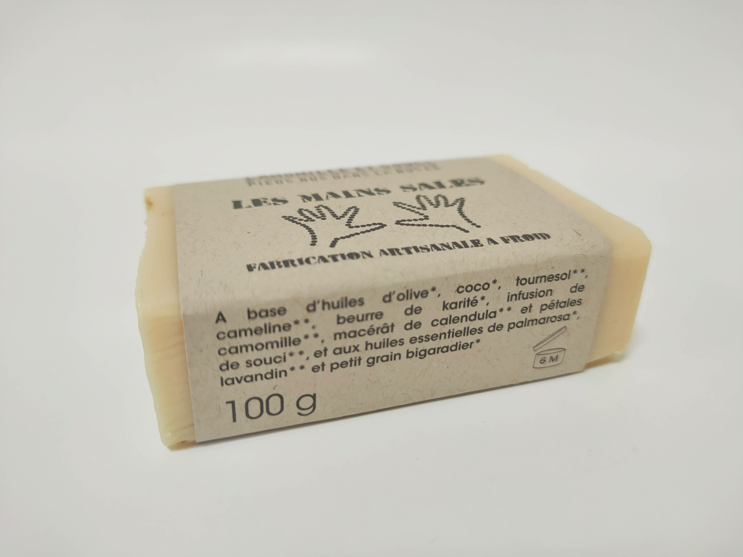 Savon surgras Camomille et Souci avec HE-parfum-agréable