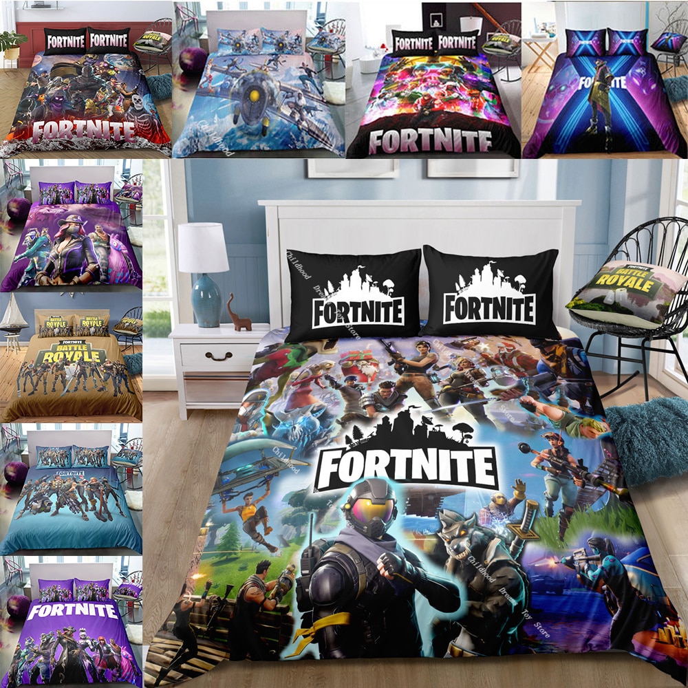 FORTNITE-Parure-de-lit-textile-pour-lit-king-size-pour-enfant-literie-pour-la-maison-avec