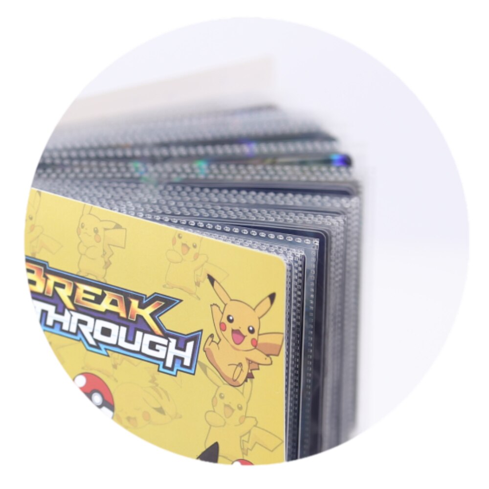Album-Photo-Pikachu-240-pi-ces-cartes-jouer-Pokemon-classeur-d-affichage-de-carte-GX-VMAX