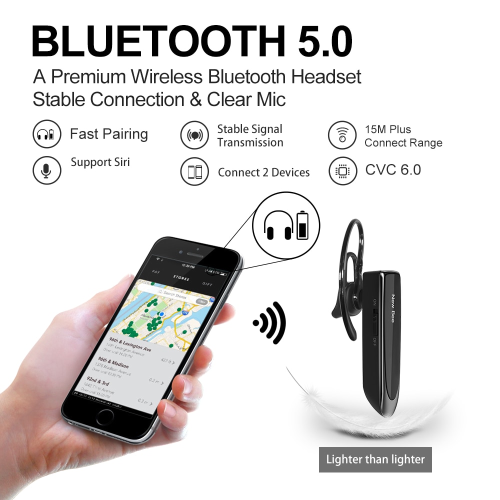 New-Bee-couteurs-sans-fil-Bluetooth-5-0-oreillettes-avec-micro-mains-libres-24h-pour-iPhone