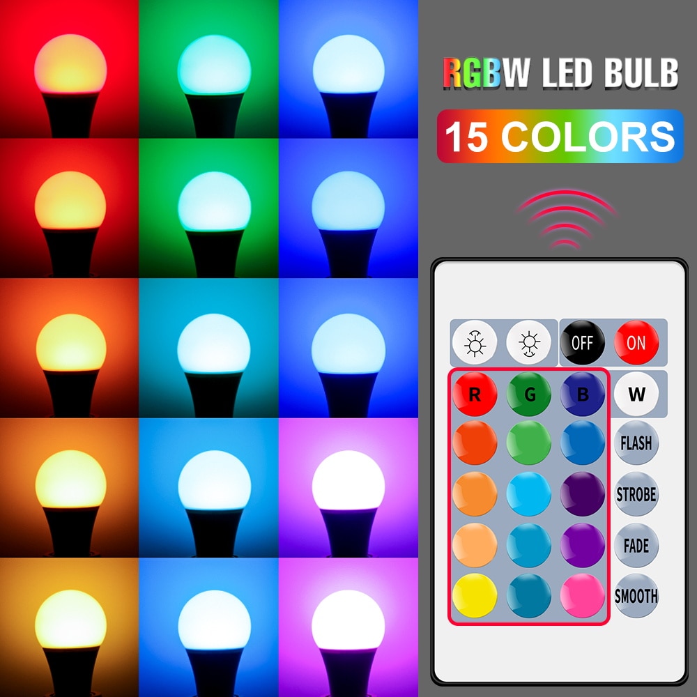 Lampe-de-contr-le-intelligente-E27-Led-RGB-lumi-re-variable-5W-10W-15W-RGBW-ampoule