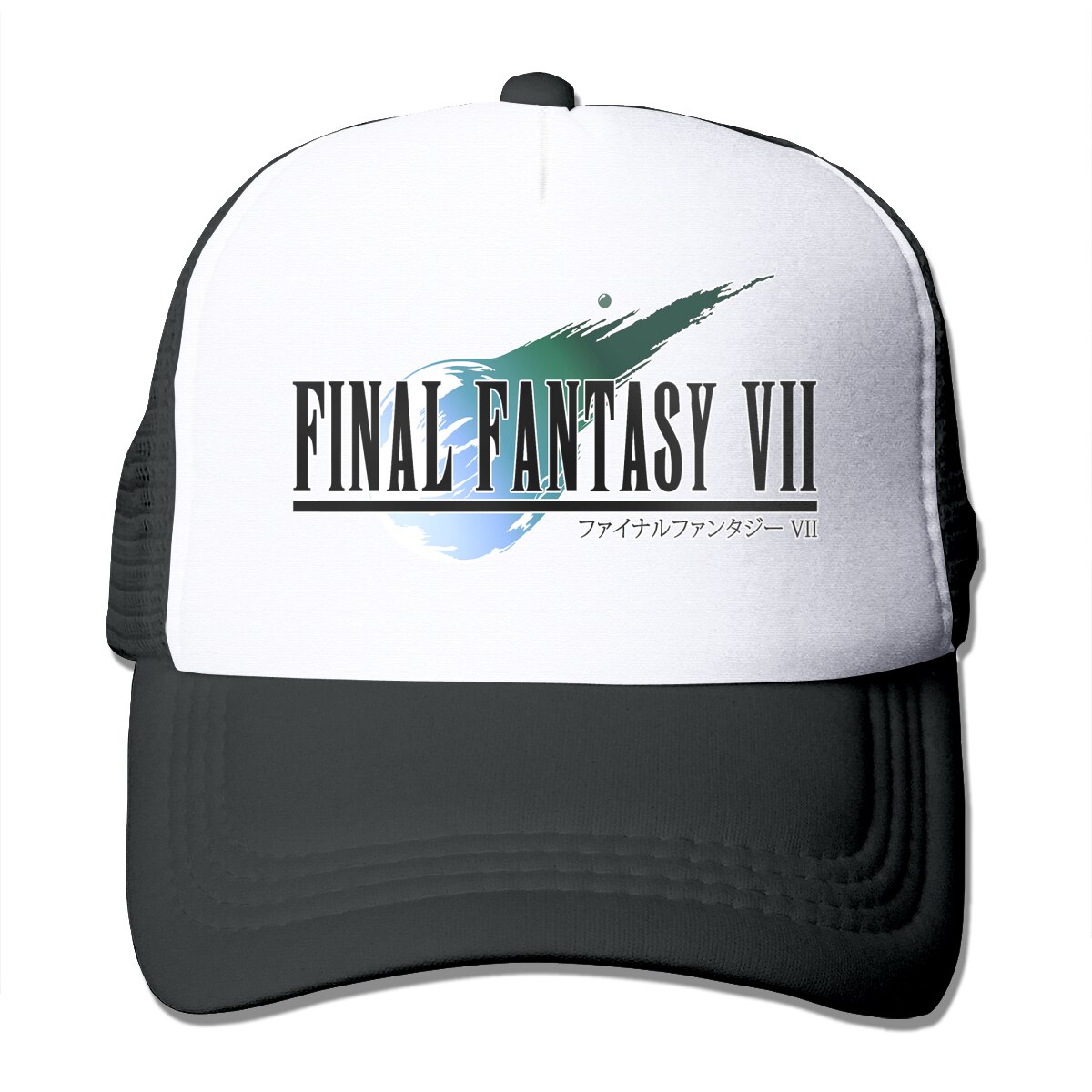 Casquette-de-Baseball-pour-hommes-3-Styles-Final-Fantasy-Vii-Ff7-blanc-Anime-camionneur-t