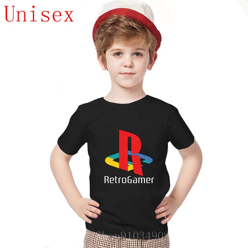 T shirt rétro gaming enfant