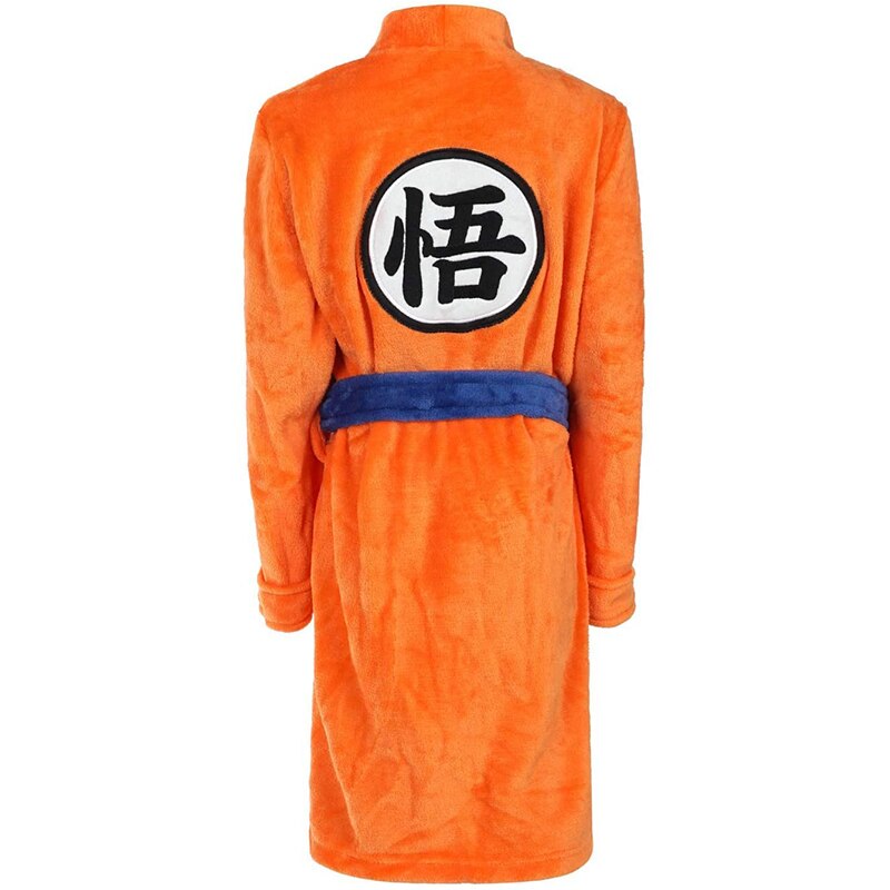 Peignoir-en-flanelle-pour-enfants-dessin-anim-japonais-Cosplay-Son-Goku-v-tements-de-nuit-motif