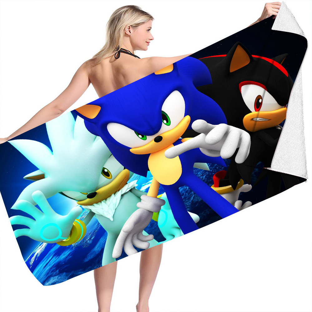 Serviette de plage Sonic