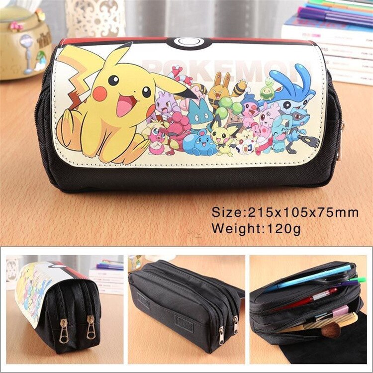 Set Papeterie Trousse Pokemon Pikachu 7 pièces