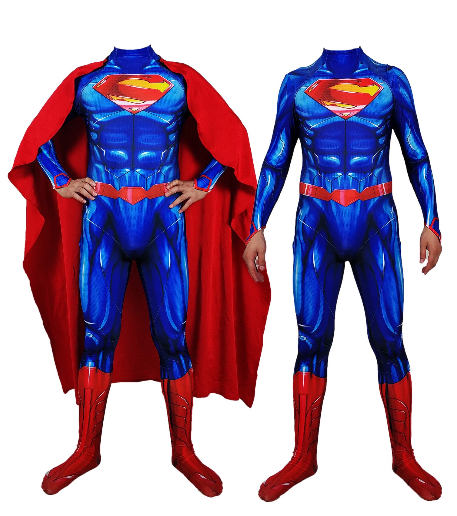 Costume-de-Cosplay-pour-Halloween-combinaison-Zentai-classique-pour-hommes-gar-ons-bleu-adulte-enfants-nouveau