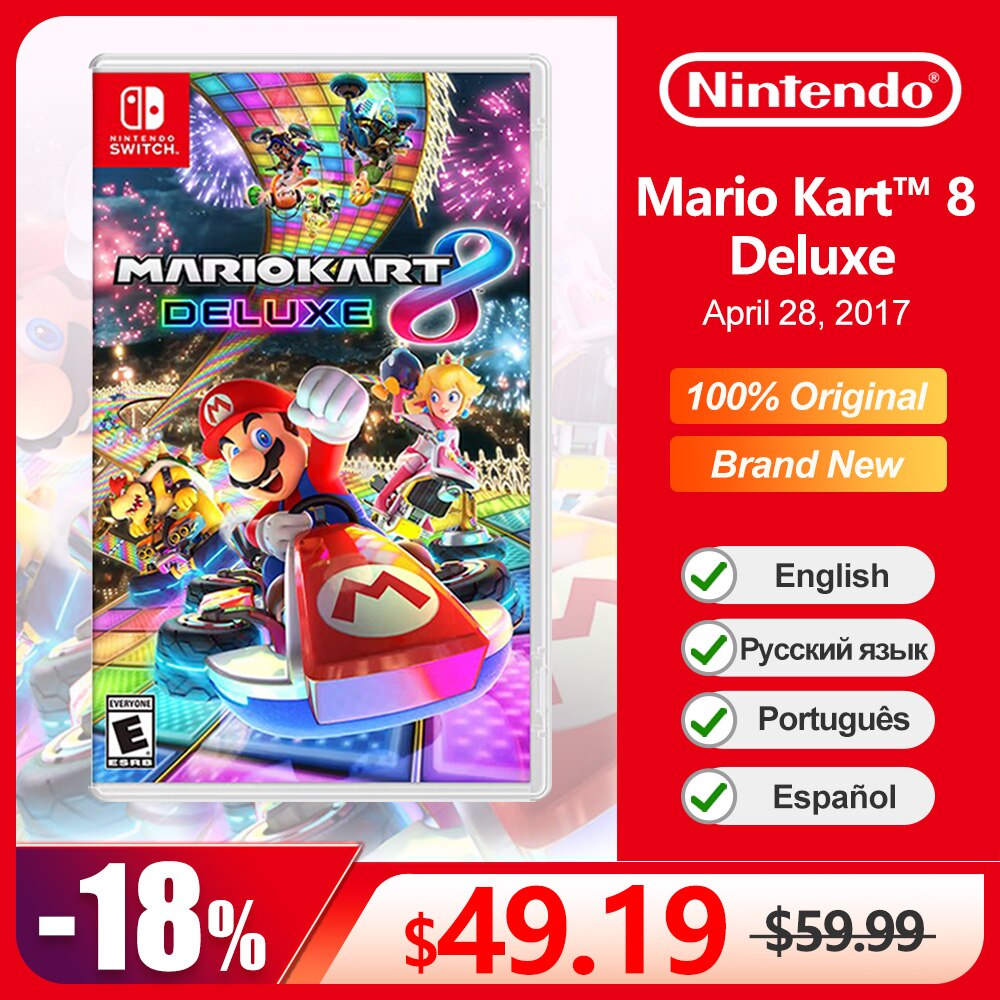 Mario-Kart-8-Deluxe-Nintendo-Switch-Game-Deals-100-officiel-carte-fongique-originale-EthRacing-pour-Switch