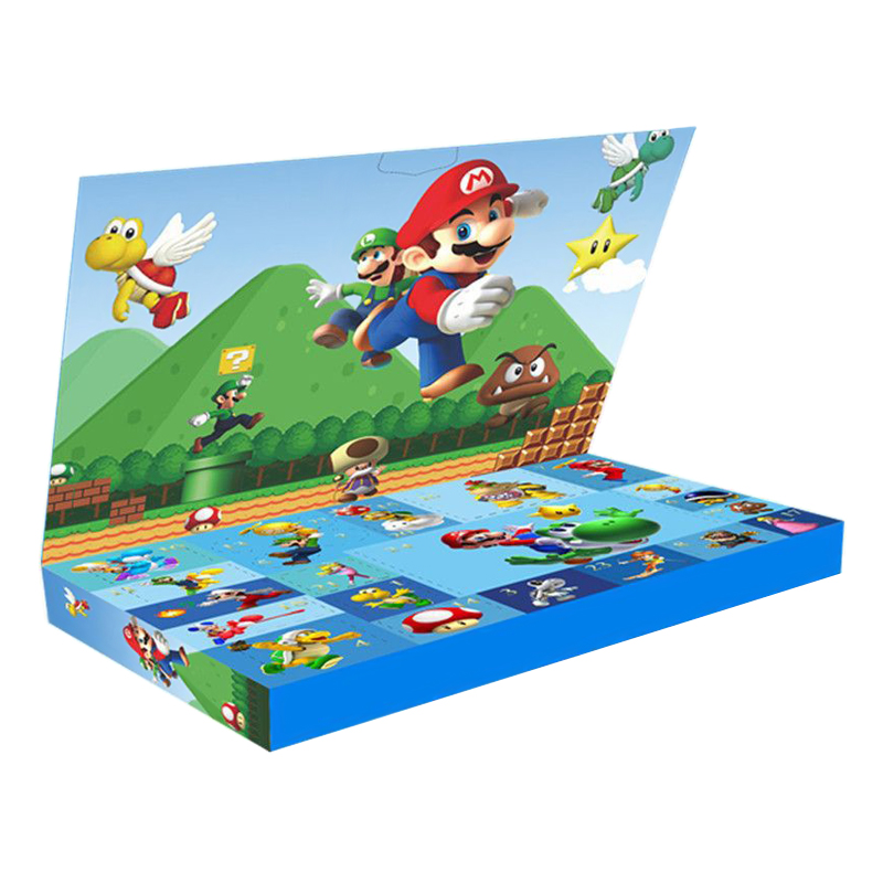 Calendrier-de-l-avent-Super-Mario-Bros-bo-te-surprise-figurine-d-anime-jouets-de-d