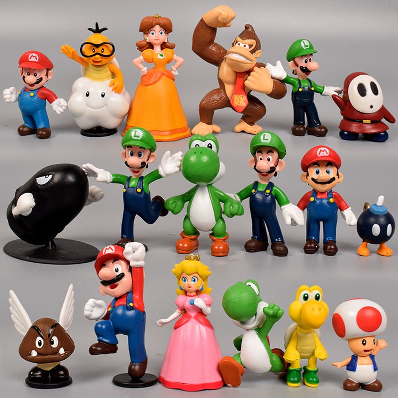 Figurines mario kart - Figurines - mondedegamer