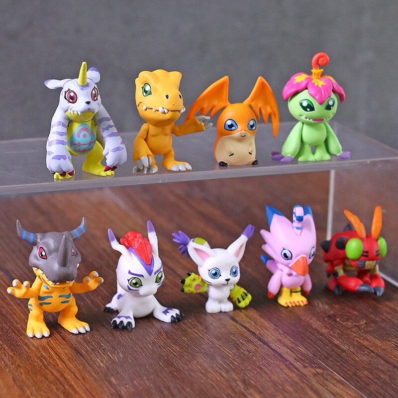 Figurines-Digimon-aventure-ensemble-de-9-pi-ces-petites-poup-es-de-Agumon-Palmon-Gomamon-Patamon