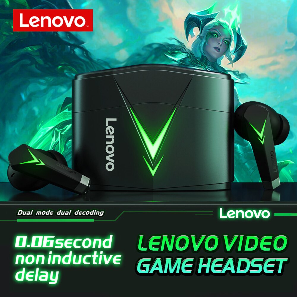 Lenovo-LP6-TWS-Gaming-ecouteurs-sans-fil-casque-bluetooth-5-0-sport-tanche-casque-dans-l