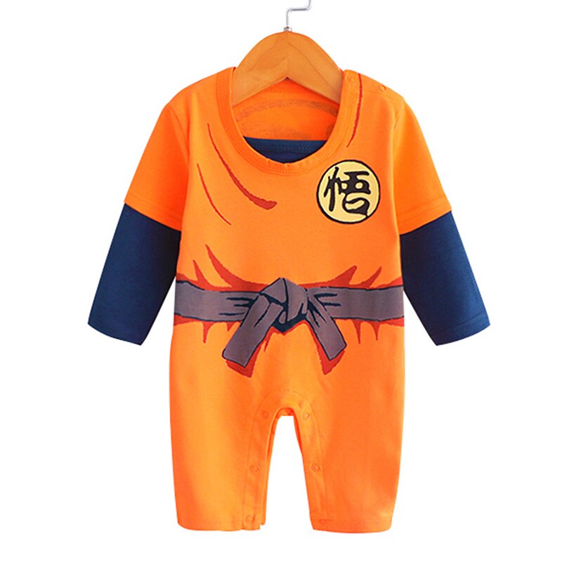 Costume-DragonBall-pour-b-b-barboteuse-en-coton-bio-pour-nouveaux-n-s-et-nourrissons-gar