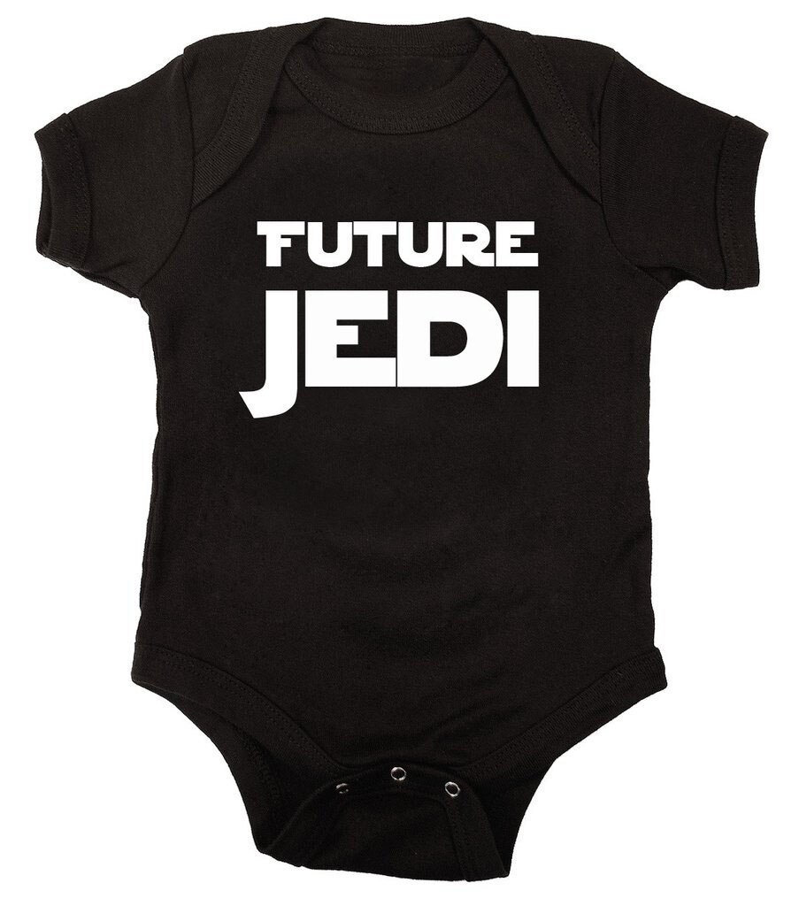 DERMSPE-body-imprim-Futur-Jedi-pour-b-b-s-maillot-une-pi-ce-manches-courtes-noir