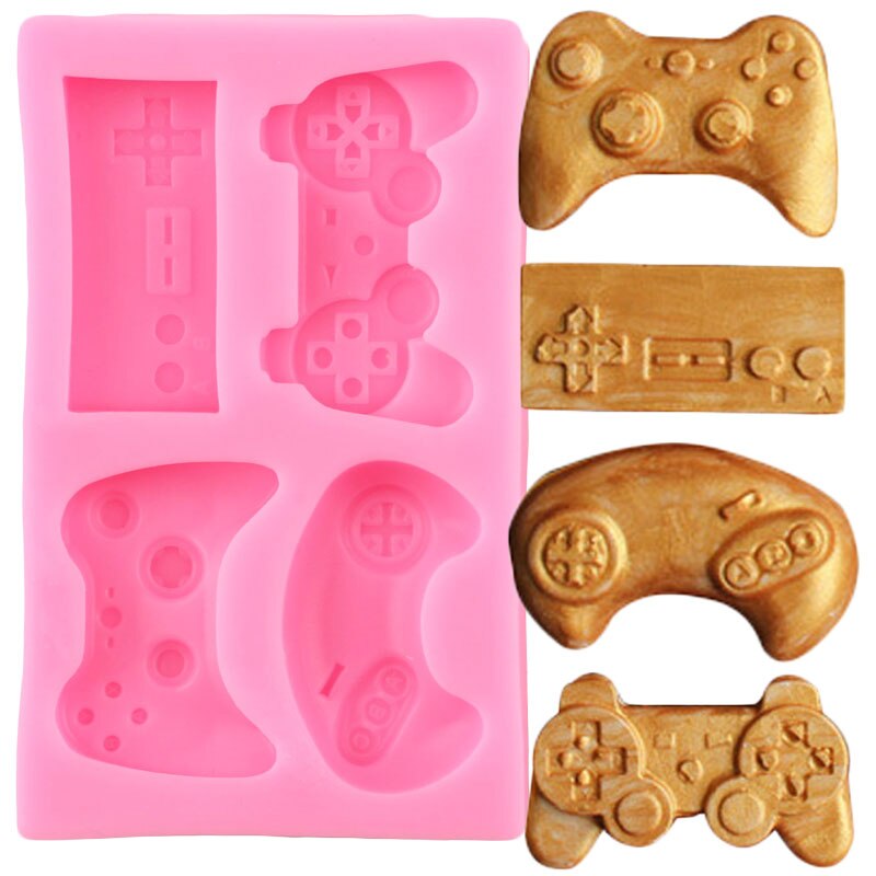 Moules À Chocolat En Silicone Pour Manette De Jeu 3D, Grands Moules À  Chocolat Cassables Avec 1 Maillet En Bois Pour Manettes[u691] - Cdiscount  Maison