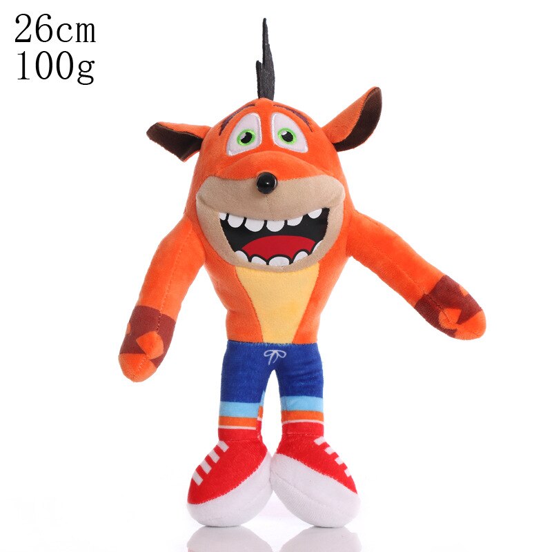 Jouets-en-peluche-Animal-Crash-Bandicoot-de-26CM-poup-es-en-peluche-souples-pour-enfants-cadeaux