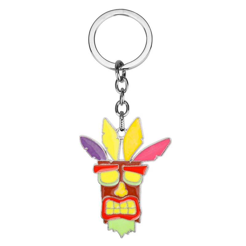 Crash-Bandicoot-jeu-porte-cl-s-porte-cl-s-dessin-anim-Animal-m-tal-mail-porte