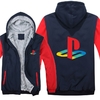 PlayStation-sweat-shirt-capuche-avec-manches-Camouflage-et-fermeture-clair-pour-l-hiver